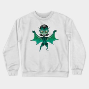 Alien Bat Girl Crewneck Sweatshirt